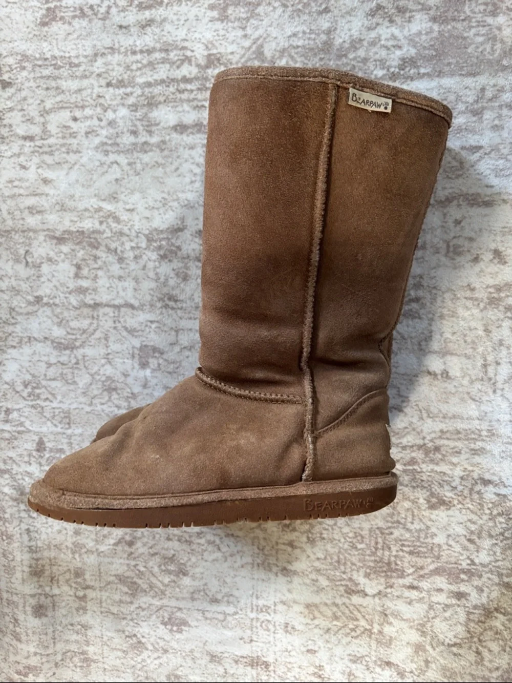 BearPaw Plush Shearling-Lined Boots - Cream - Picture 2 of 12